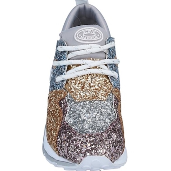 Steve Madden Shoes - Steve Madden Glitter Cliff Sneakers *Limited Edition*